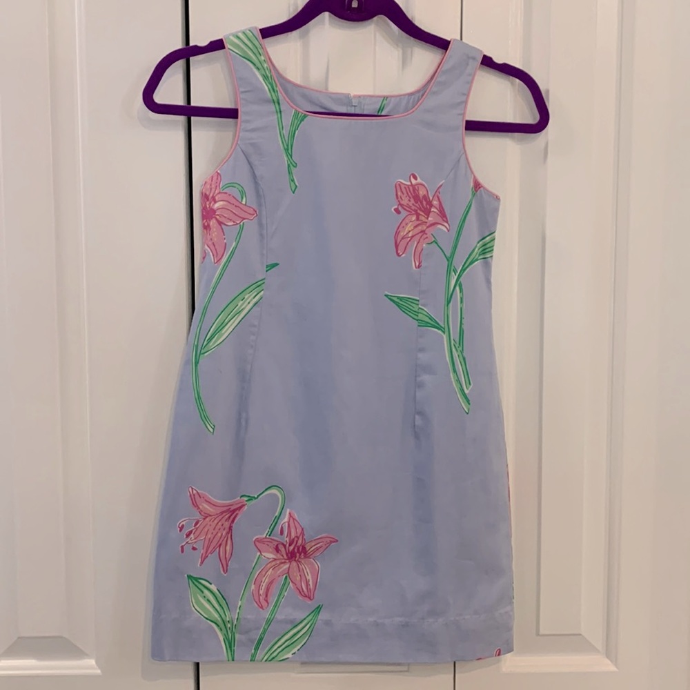 🌸 Lilly Pulitzer Shift Dress Girls Size 8